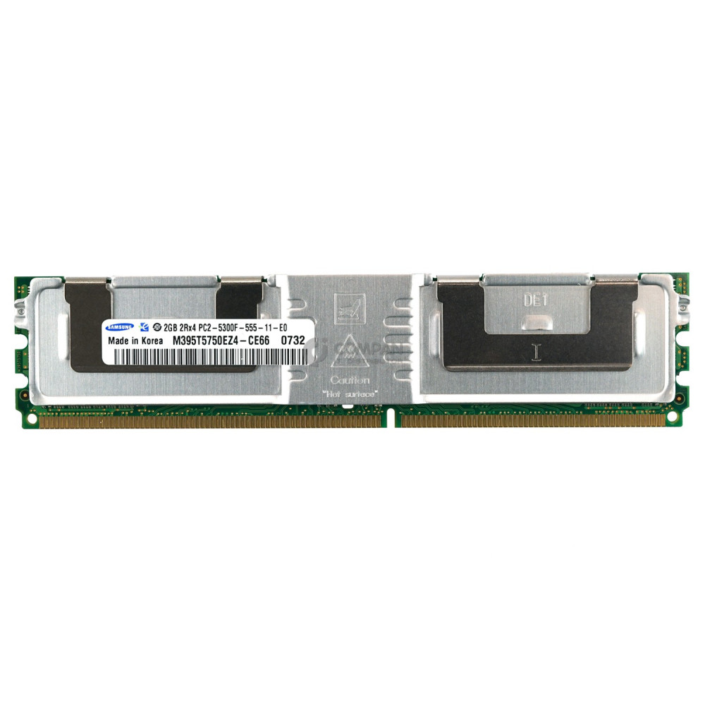 M395T5750EZ4-CE66 SAMSUNG MEMORY 2GB 2RX4 PC2 5300F DDR2